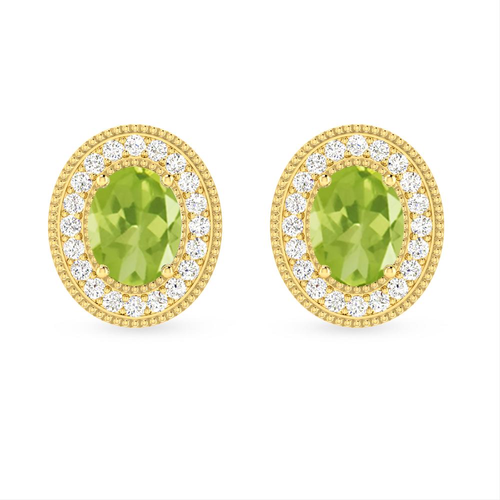 Yellow Gold - Peridot