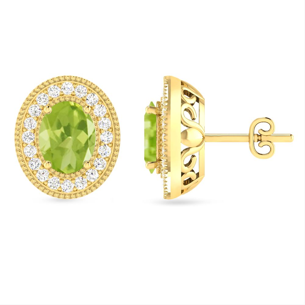 Yellow Gold - Peridot