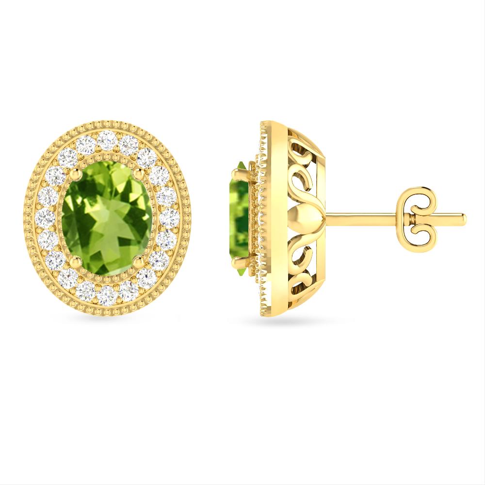 Yellow Gold - Peridot