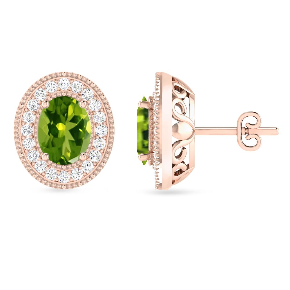 Rose Gold - Peridot