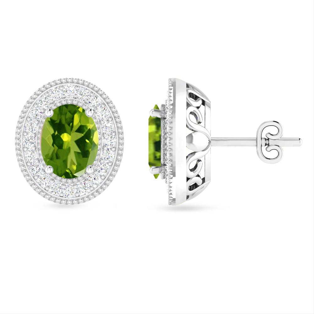 White Gold - Peridot