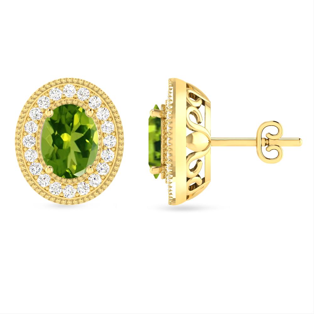 Yellow Gold - Peridot