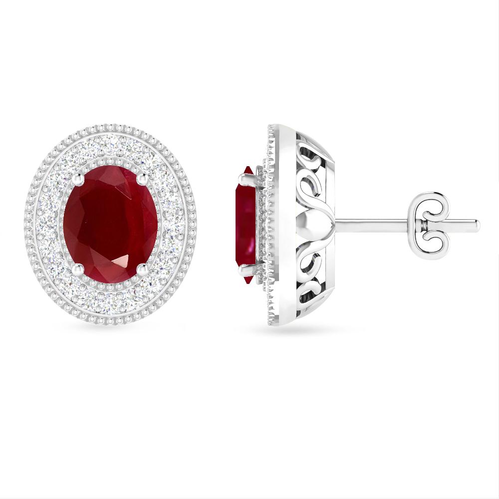 White Gold - Ruby