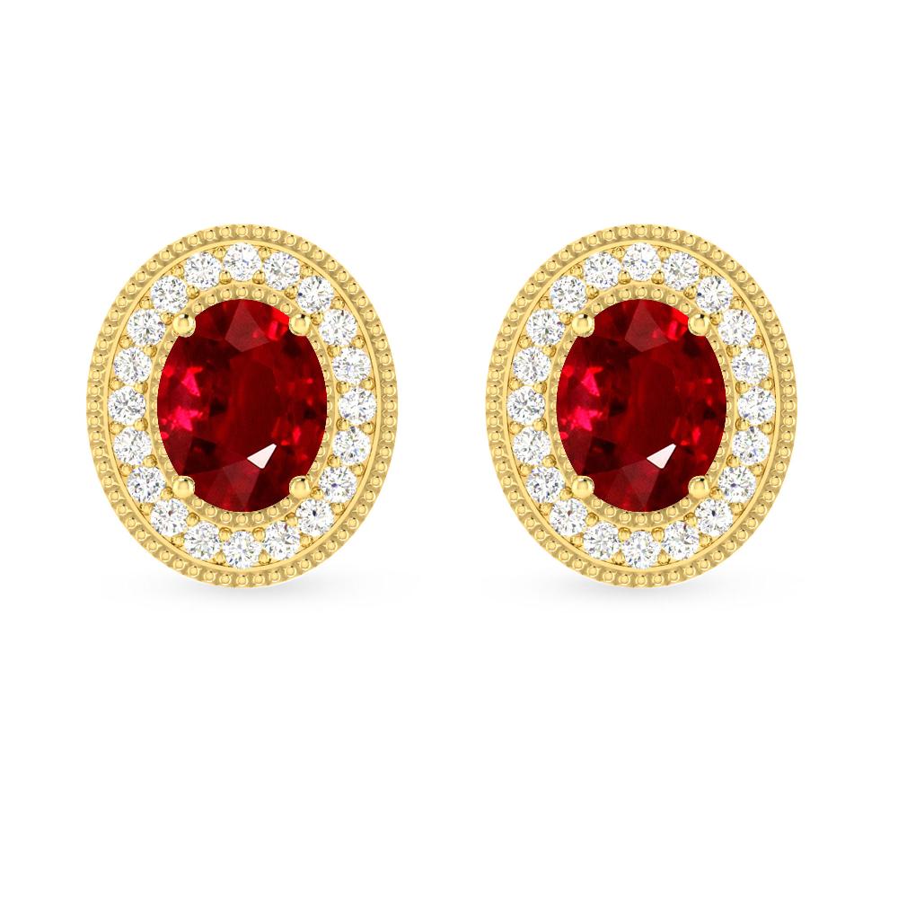 Yellow Gold - Ruby