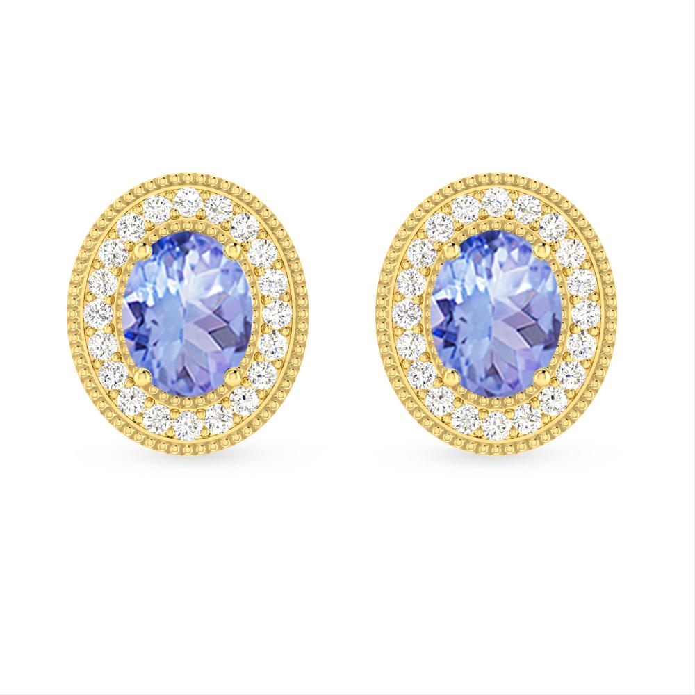 Yellow Gold - Tanzanite