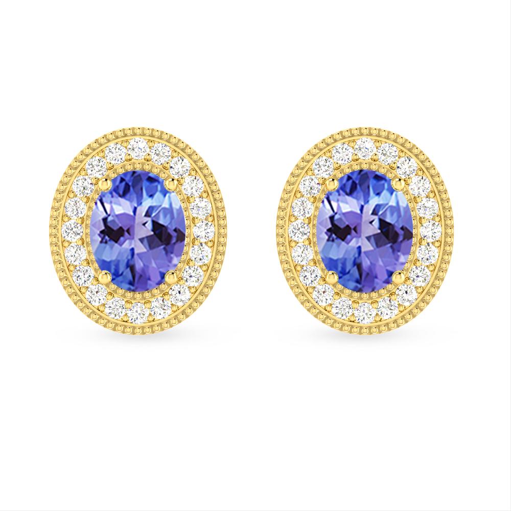 Yellow Gold - Tanzanite