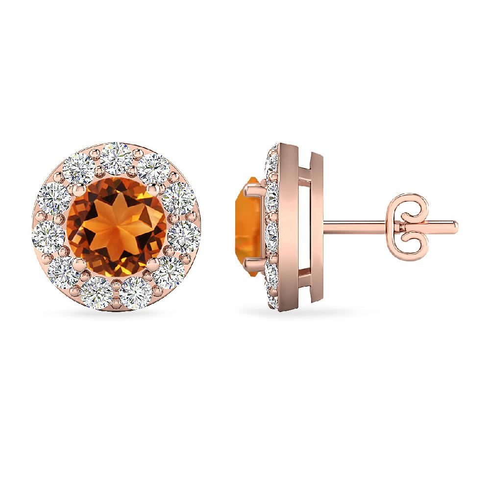 Rose Gold - Citrine