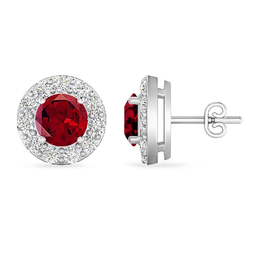 White Gold - Garnet