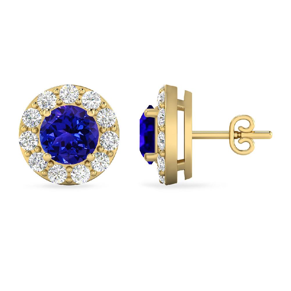 Yellow Gold - Tanzanite