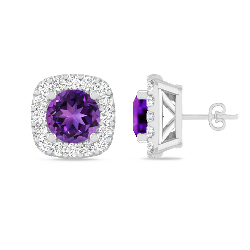 White Gold - Amethyst