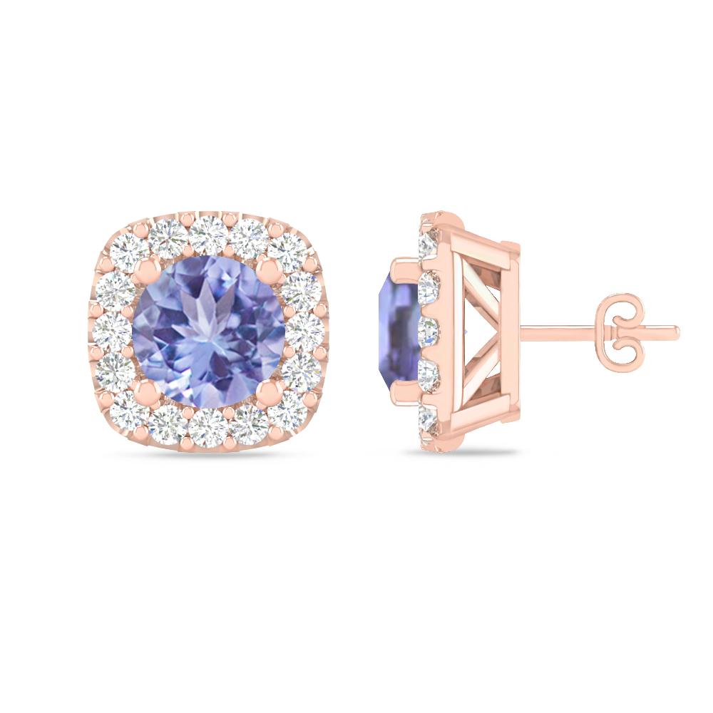 Rose Gold - Tanzanite