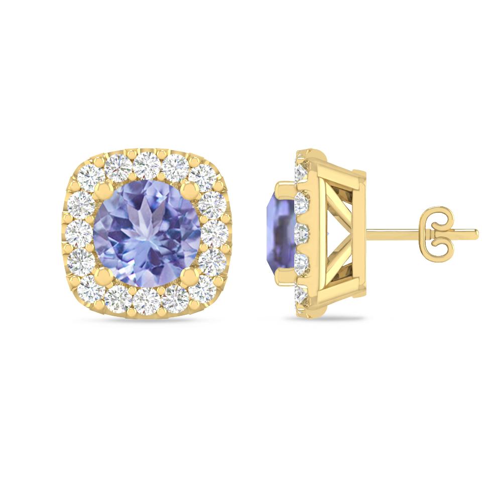 Yellow Gold - Tanzanite