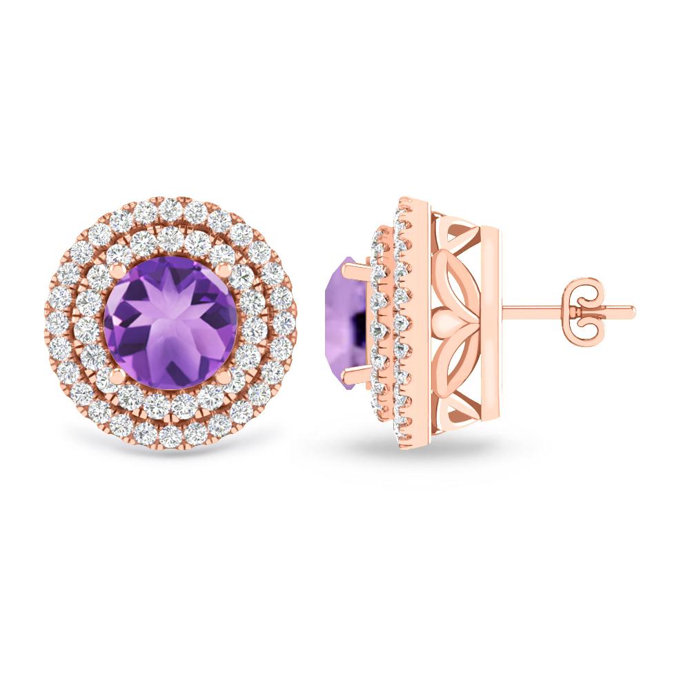 Rose Gold - Amethyst