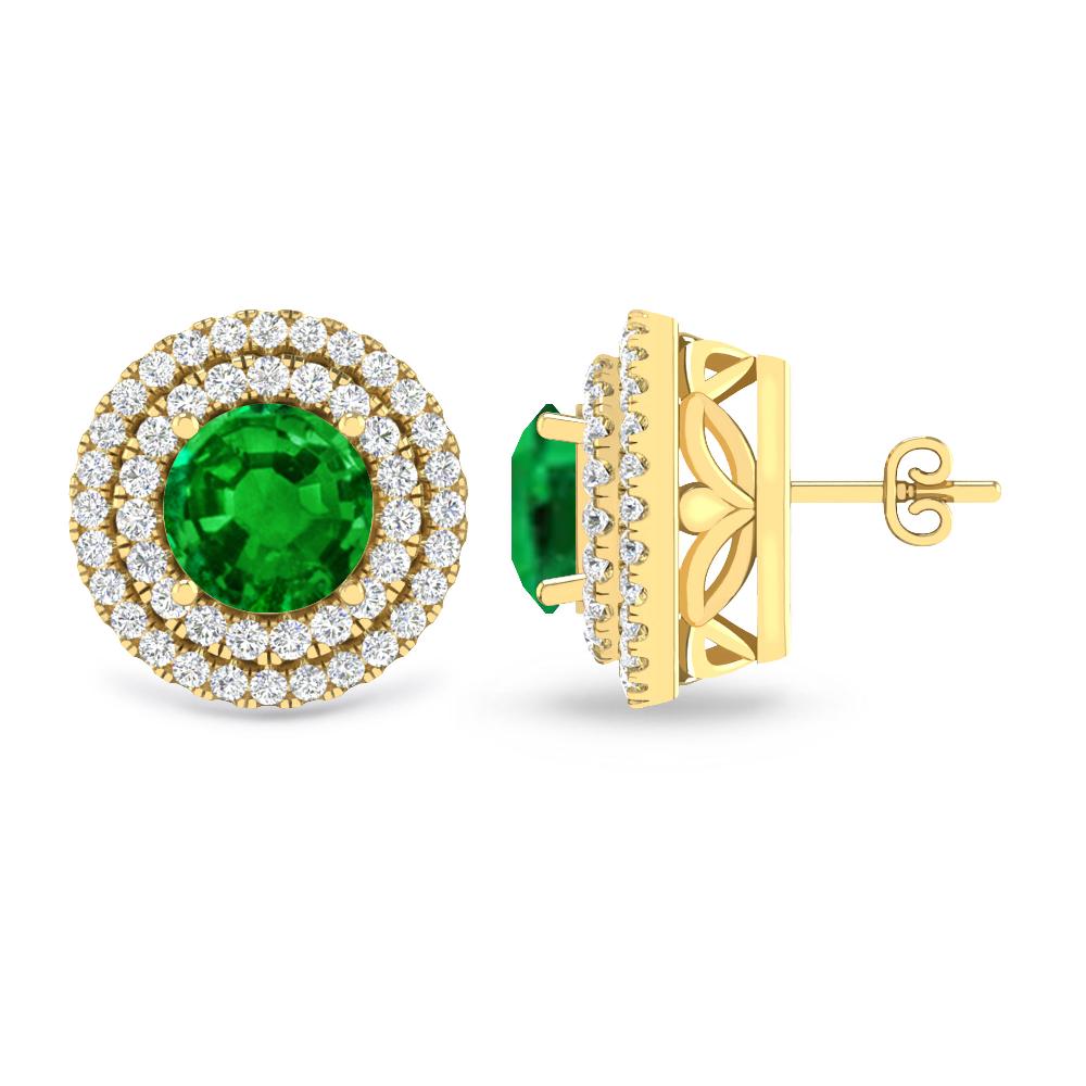 Yellow Gold - Emerald