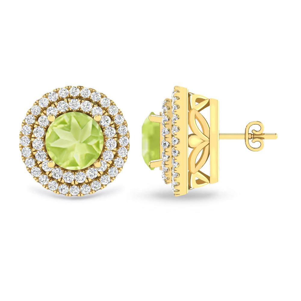 Yellow Gold - Peridot