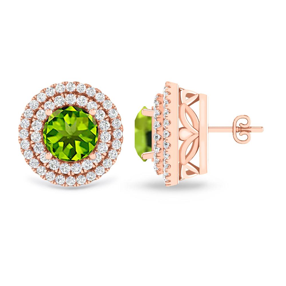 Rose Gold - Peridot