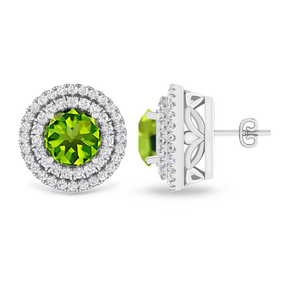 White Gold - Peridot