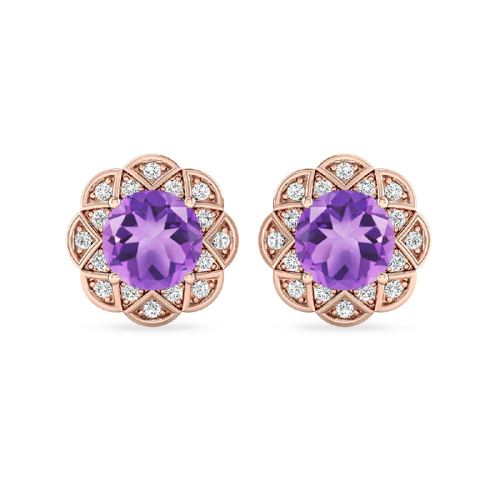 Rose Gold - Amethyst