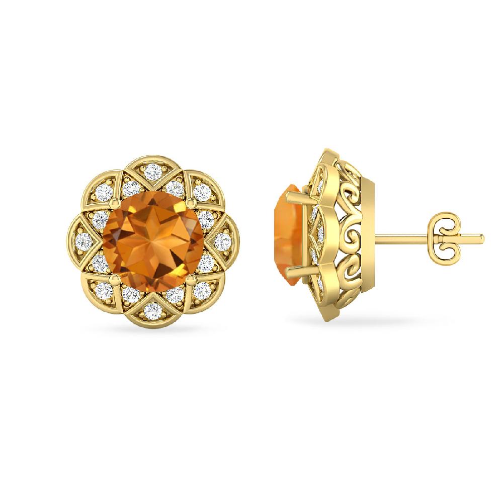 Yellow Gold - Citrine