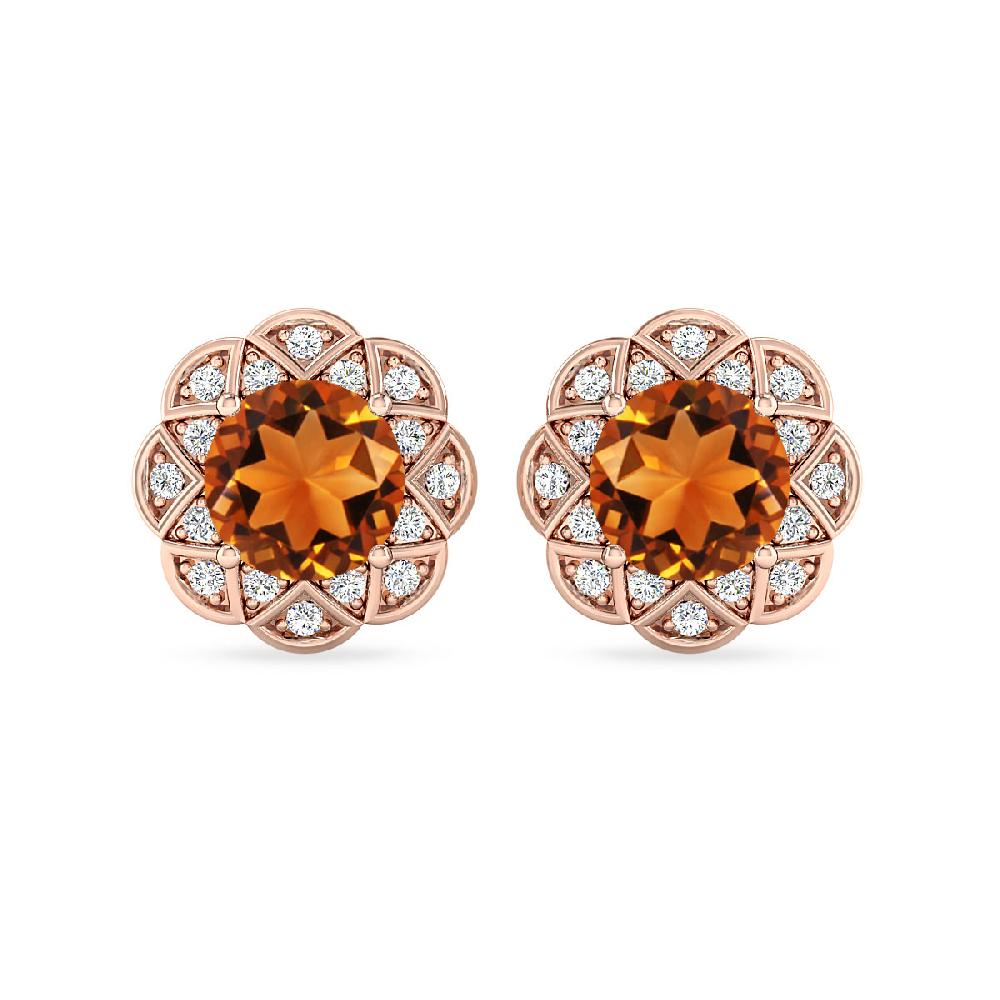 Rose Gold - Citrine