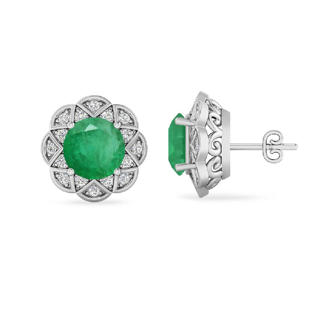 White Gold - Emerald