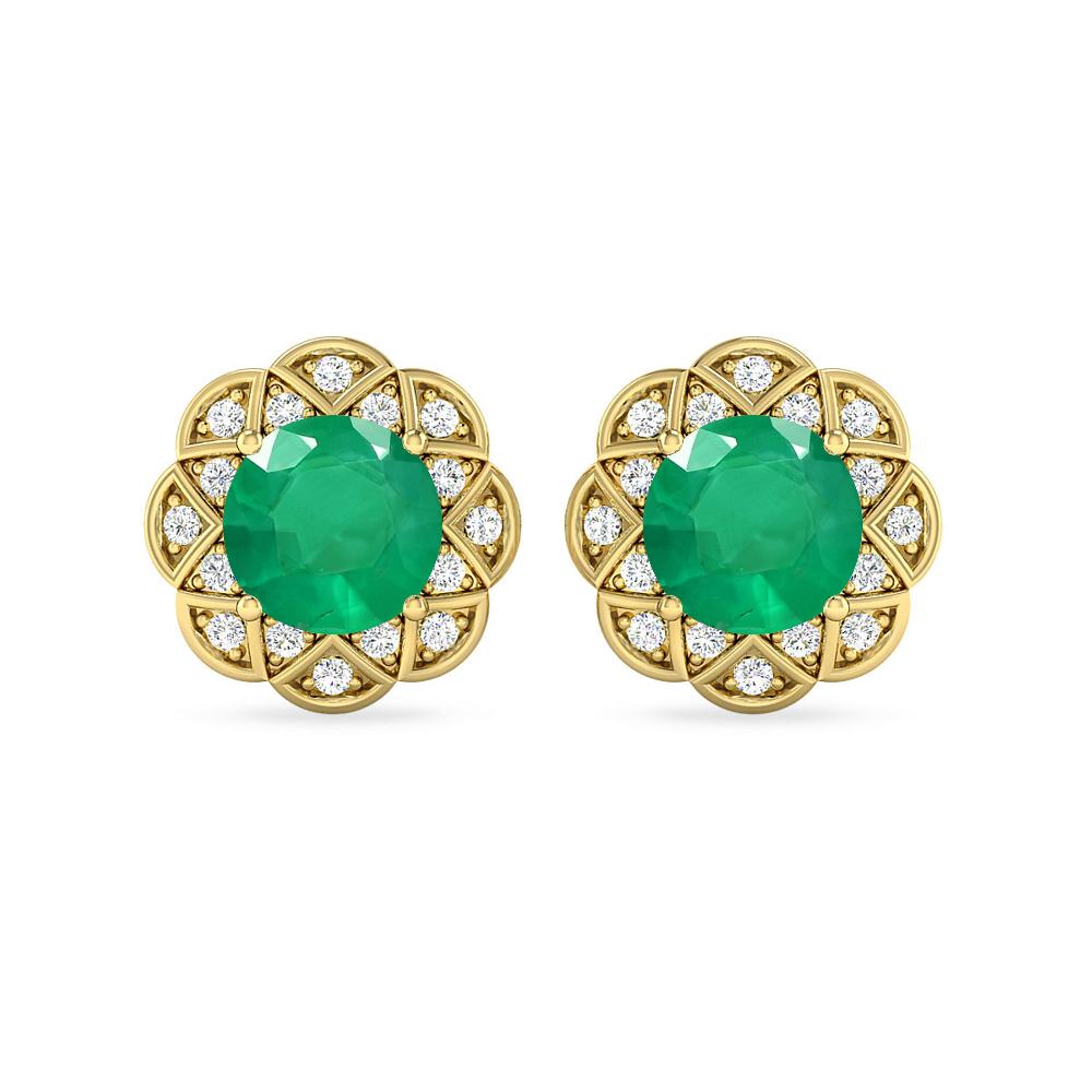 Yellow Gold - Emerald