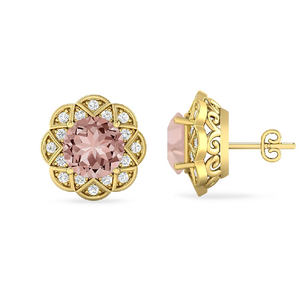 Yellow Gold - Morganite