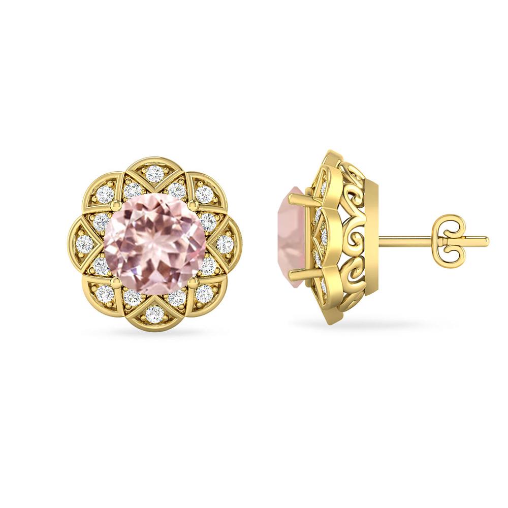 Yellow Gold - Morganite