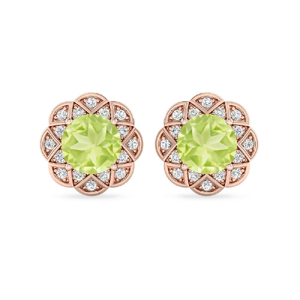 Rose Gold - Peridot