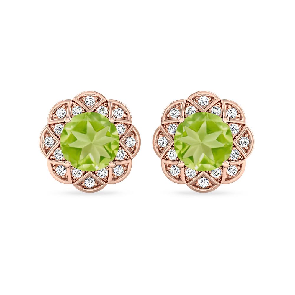 Rose Gold - Peridot