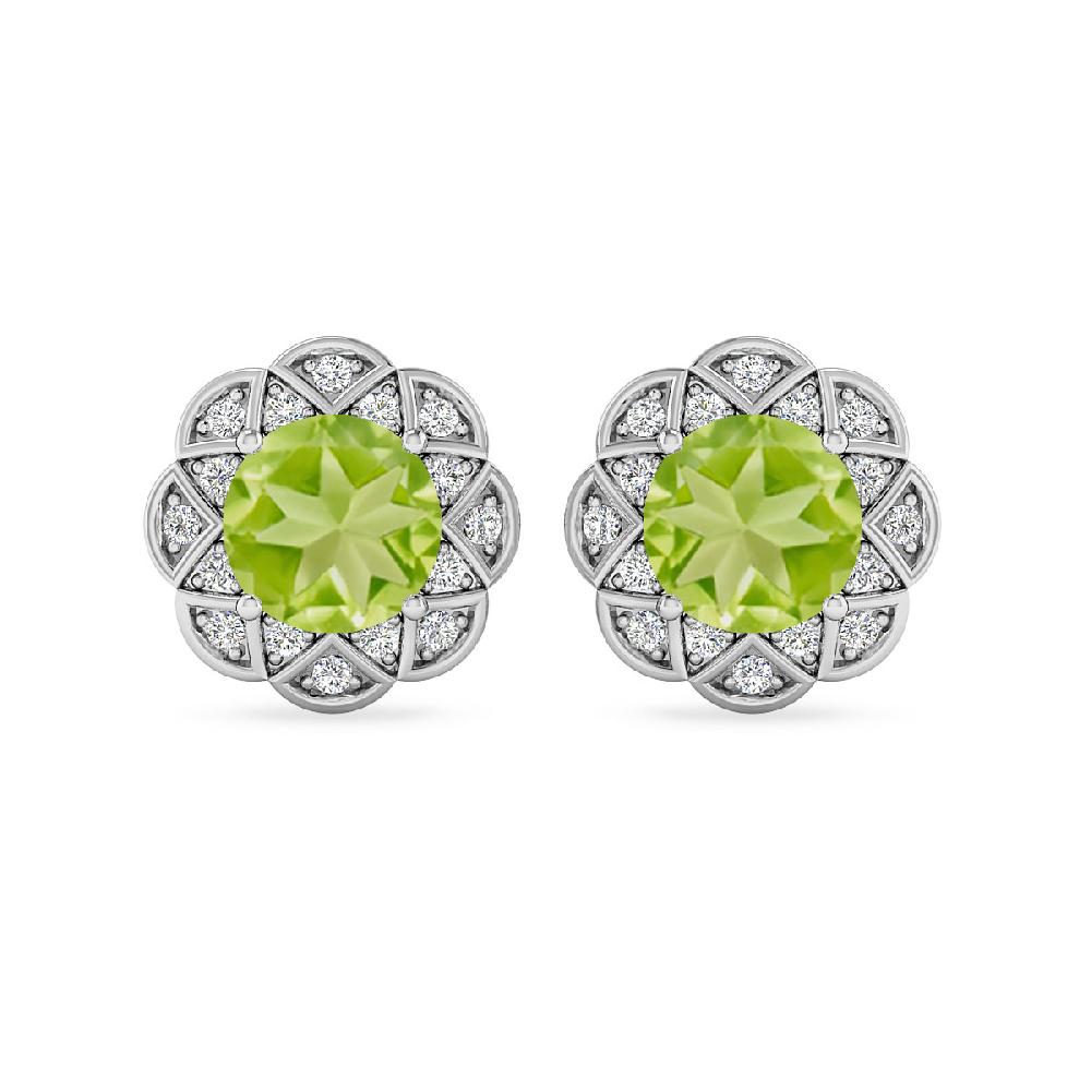 White Gold - Peridot