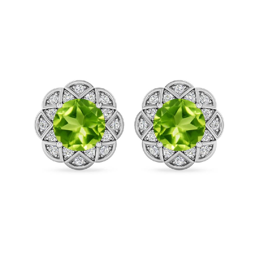 White Gold - Peridot