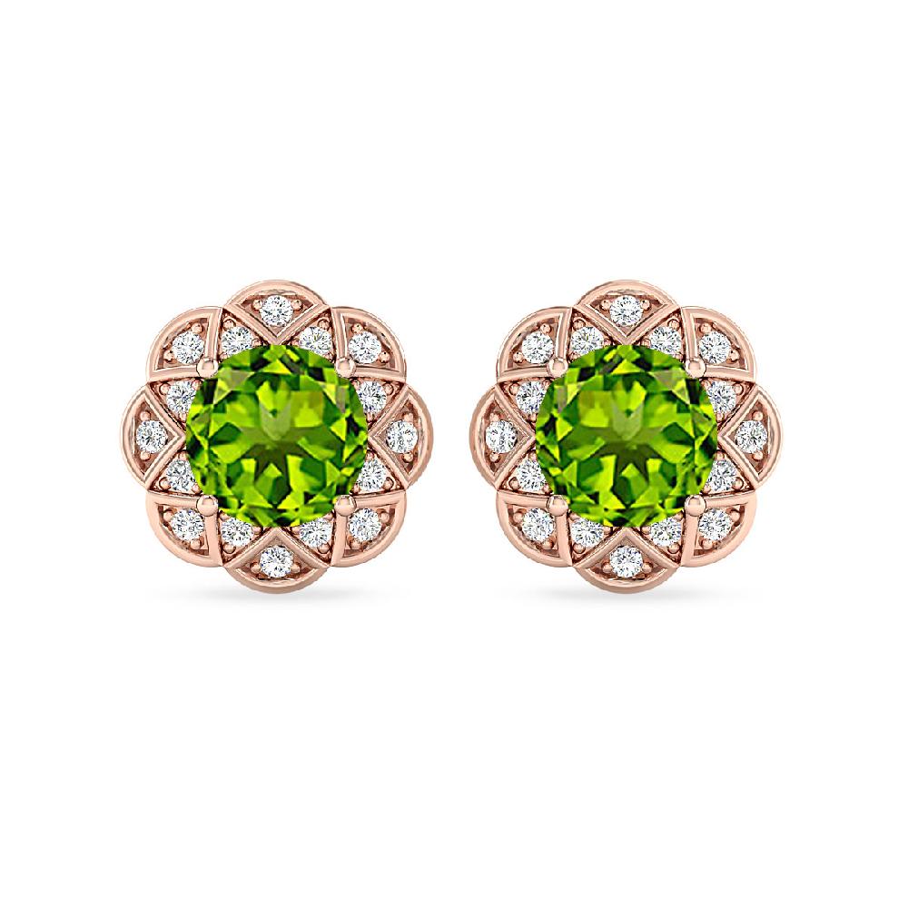 Rose Gold - Peridot