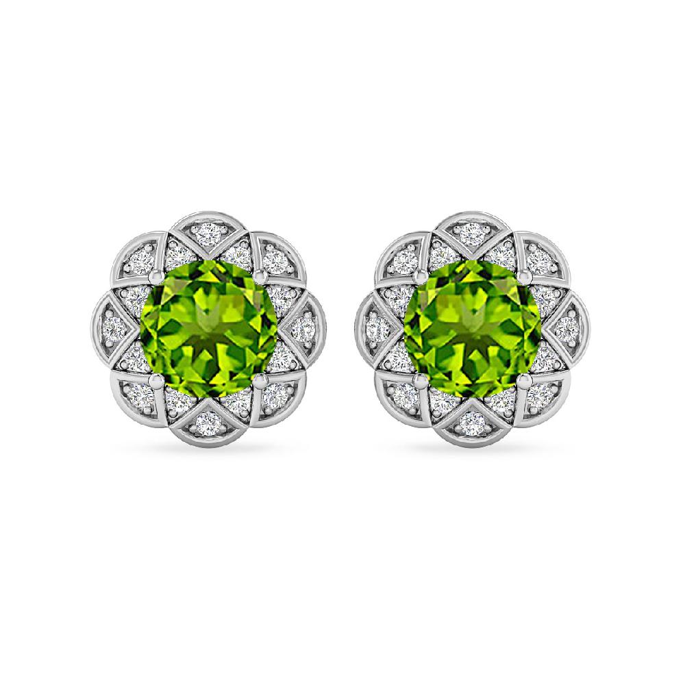 White Gold - Peridot