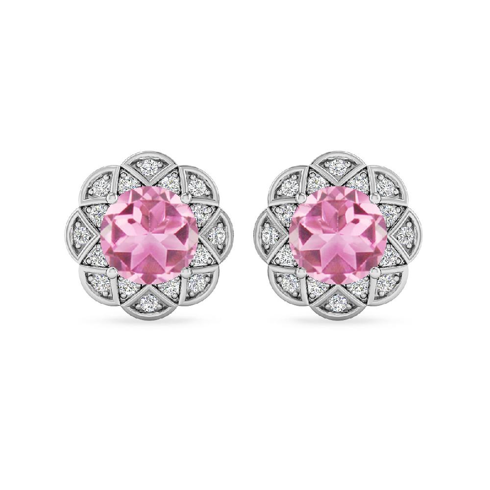 White Gold - Pink Tourmaline