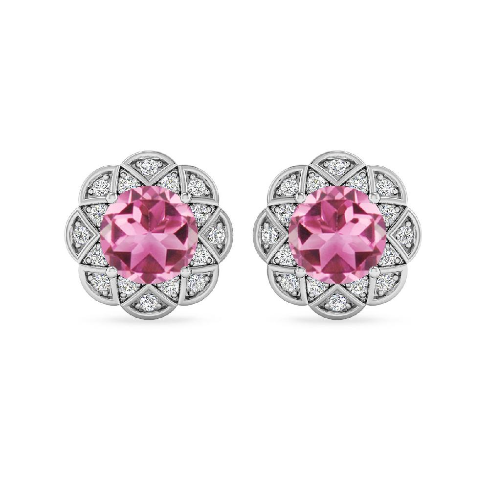 White Gold - Pink Tourmaline