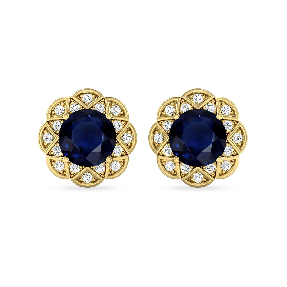 Yellow Gold - Sapphire