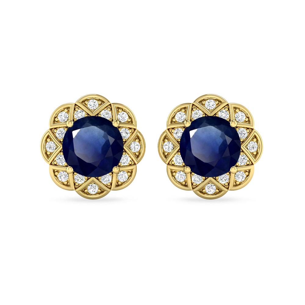 Yellow Gold - Sapphire