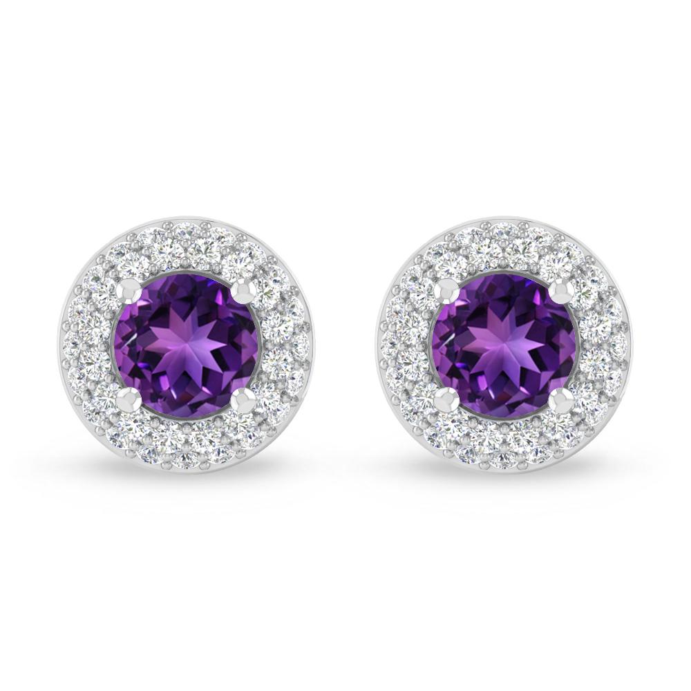 White Gold - Amethyst