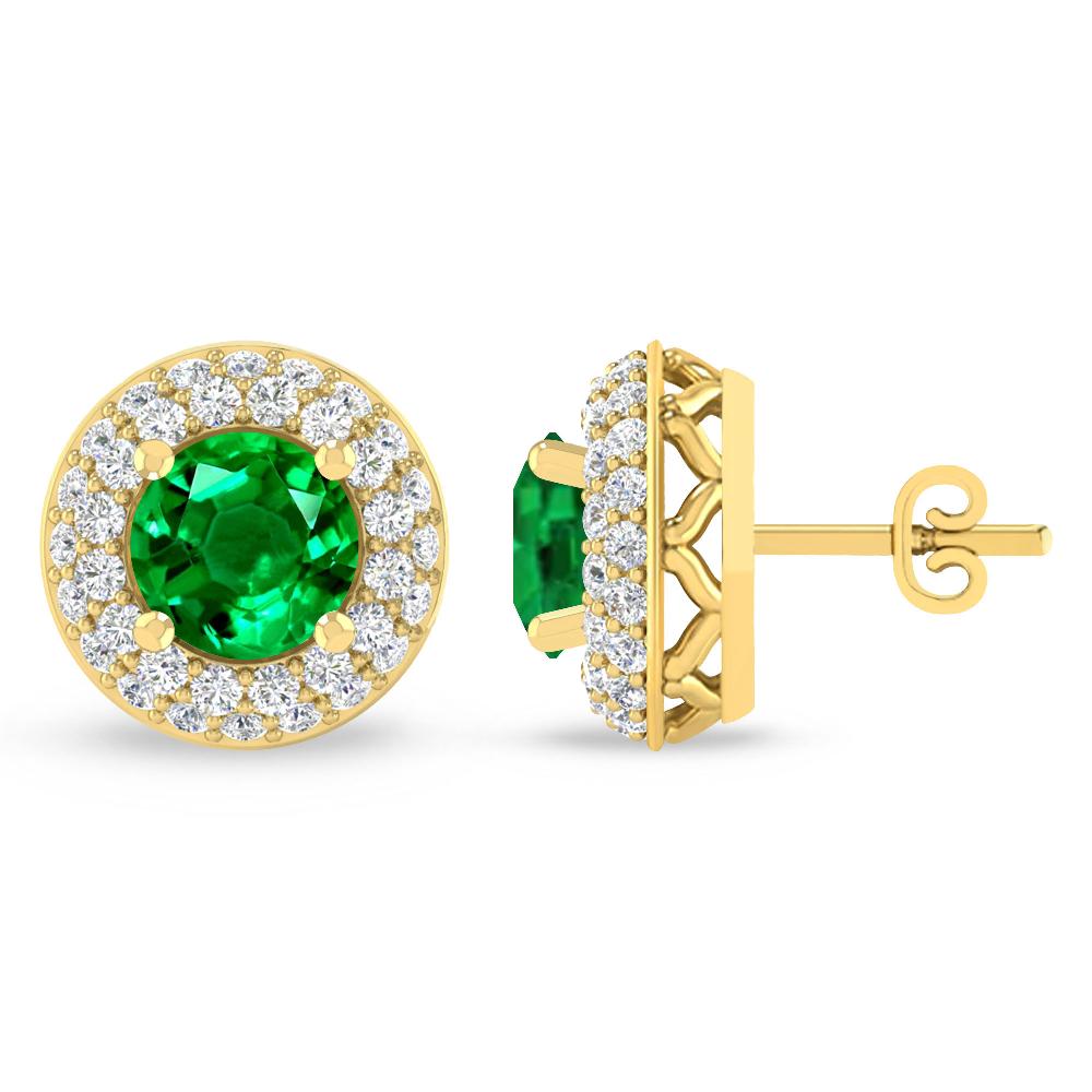 Yellow Gold - Emerald