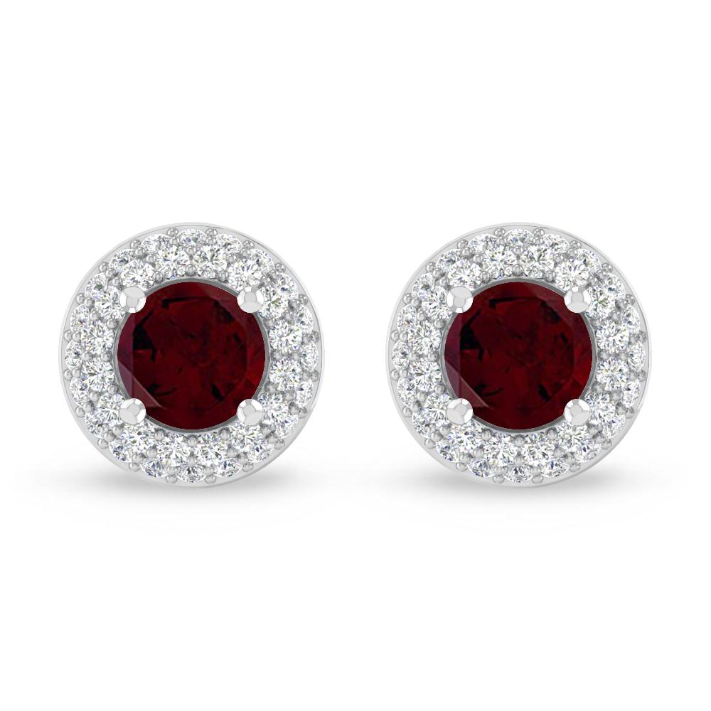 White Gold - Garnet