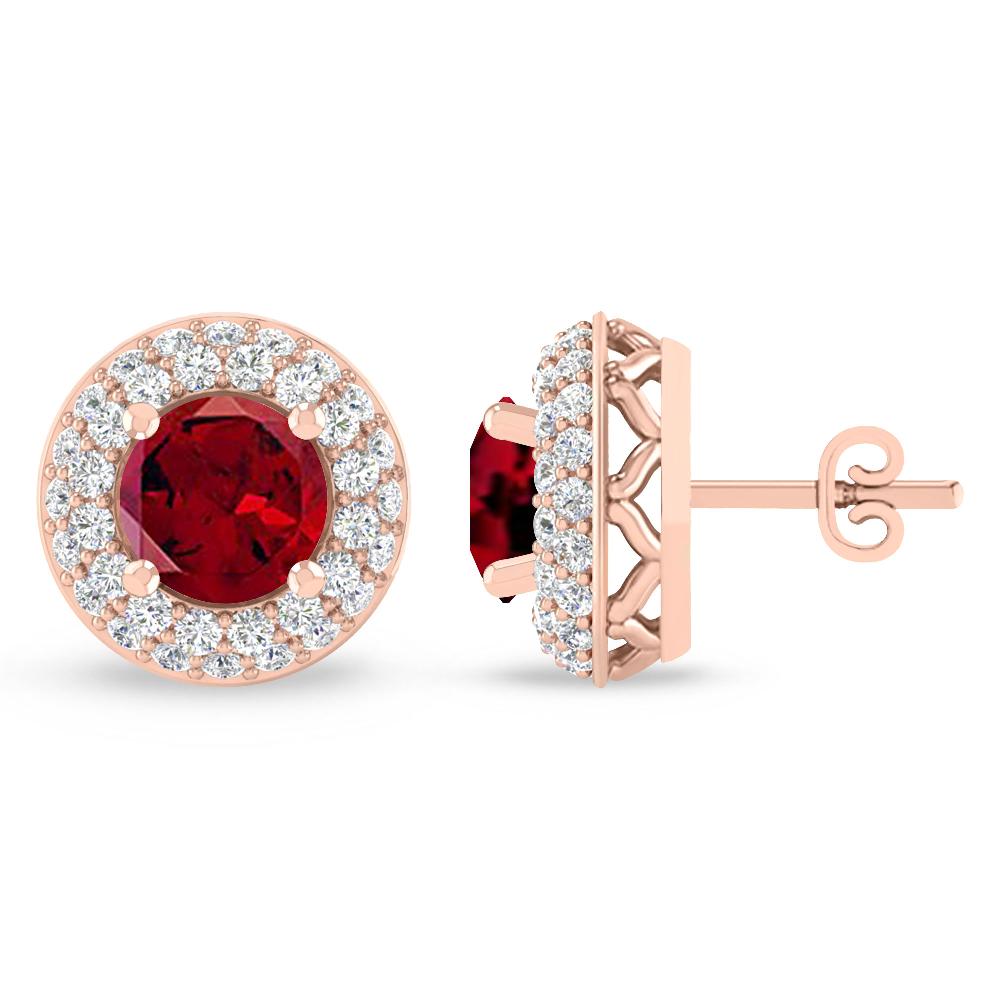 Rose Gold - Garnet