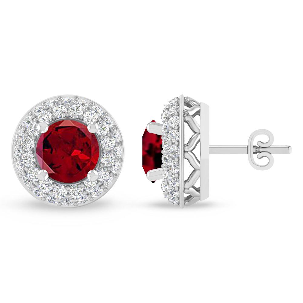 White Gold - Garnet