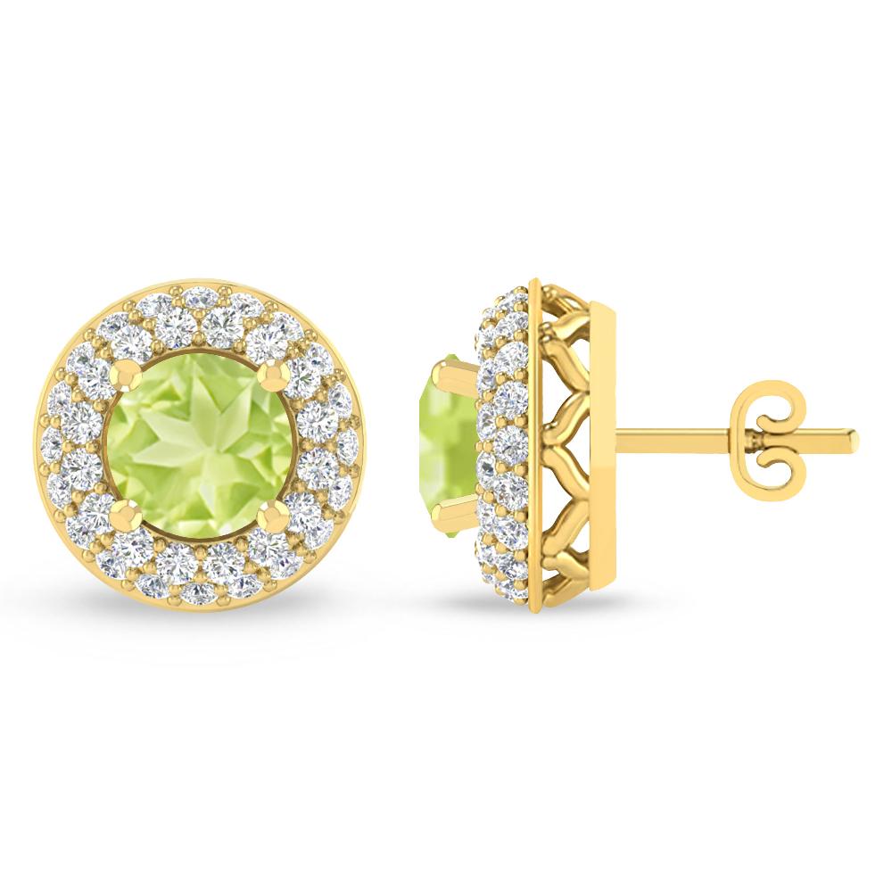 Yellow Gold - Peridot