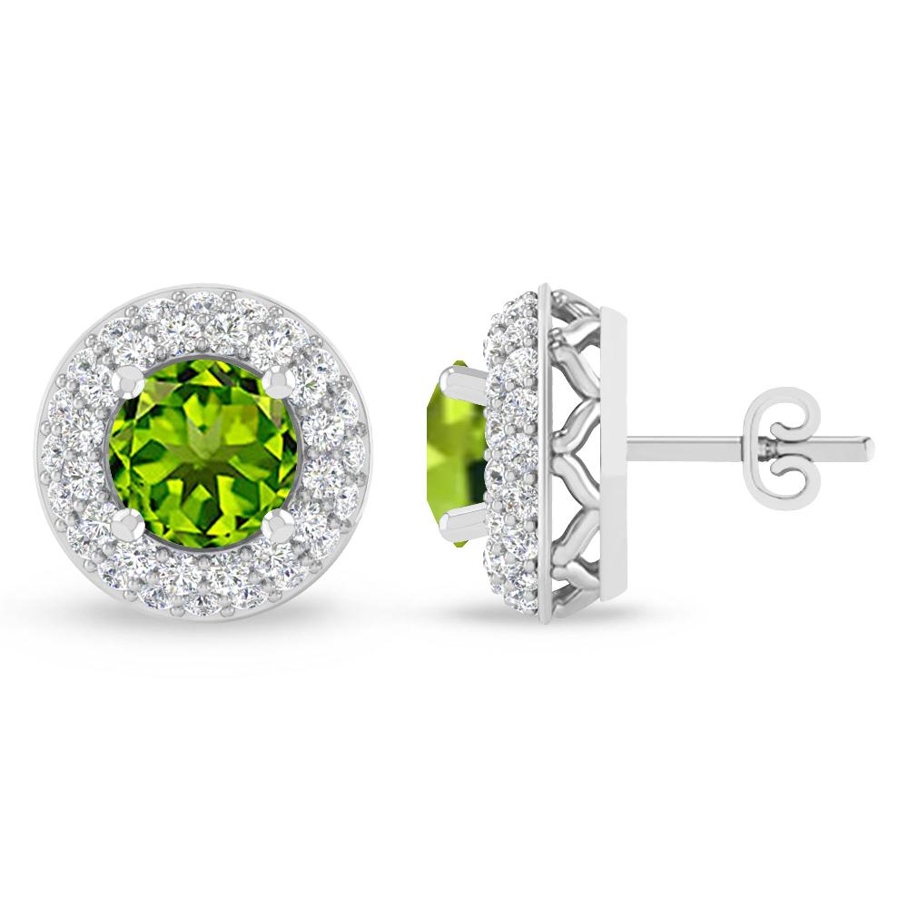 White Gold - Peridot