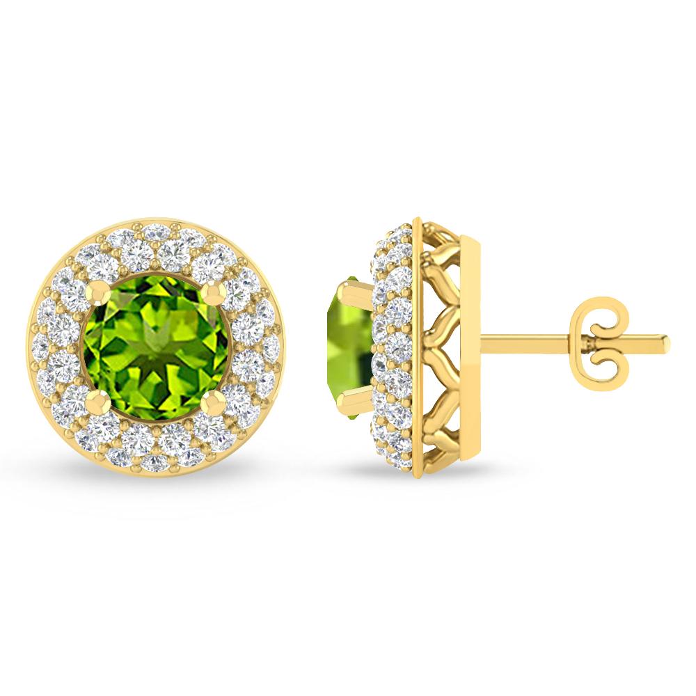 Yellow Gold - Peridot