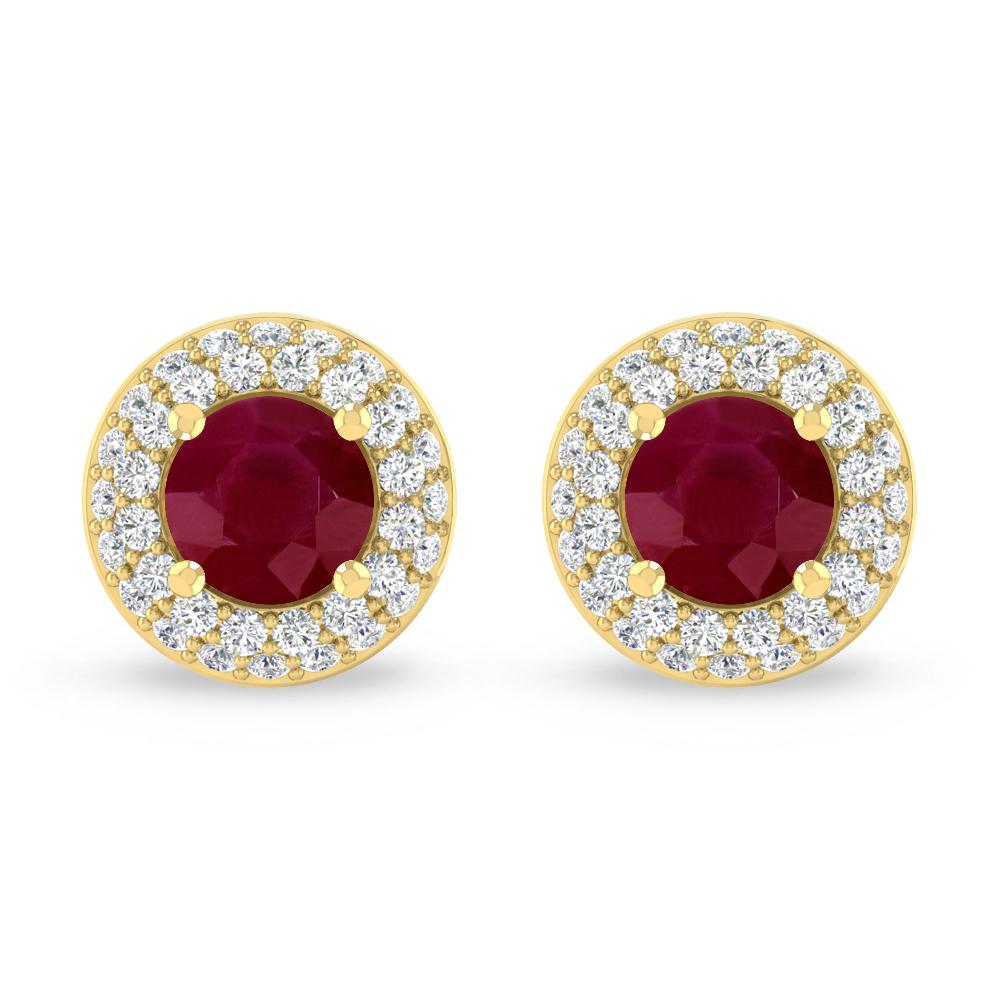 Yellow Gold - Ruby