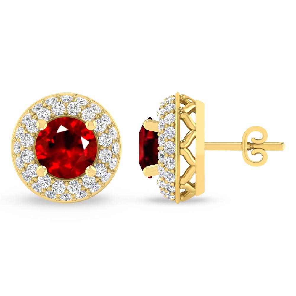 Yellow Gold - Ruby