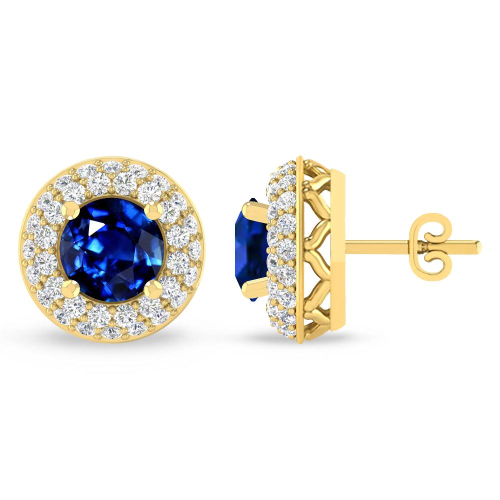 Yellow Gold - Sapphire