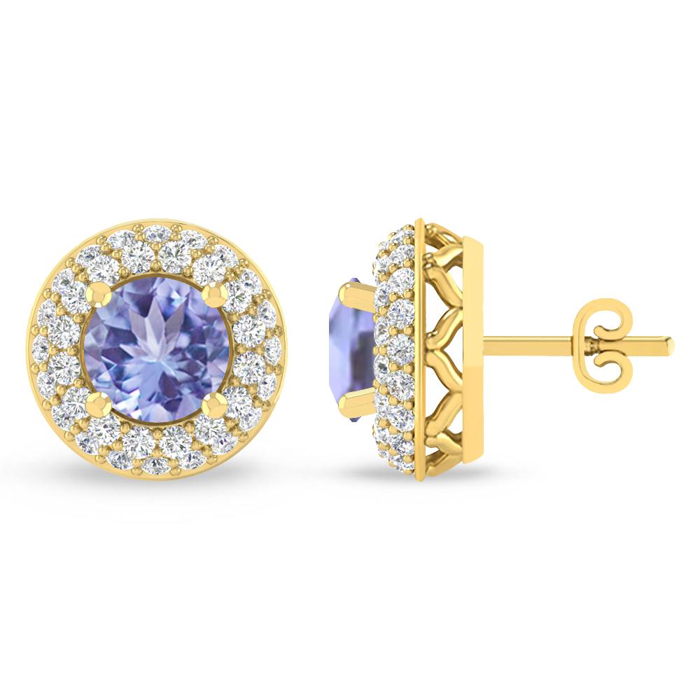 Yellow Gold - Tanzanite